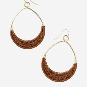 Noonday Collection Crocheted Hoops